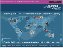 Tablet Screenshot of leadershipthroughexp.com